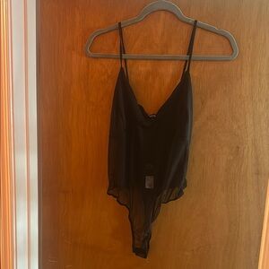 Fashion Nova Black Bodysuit